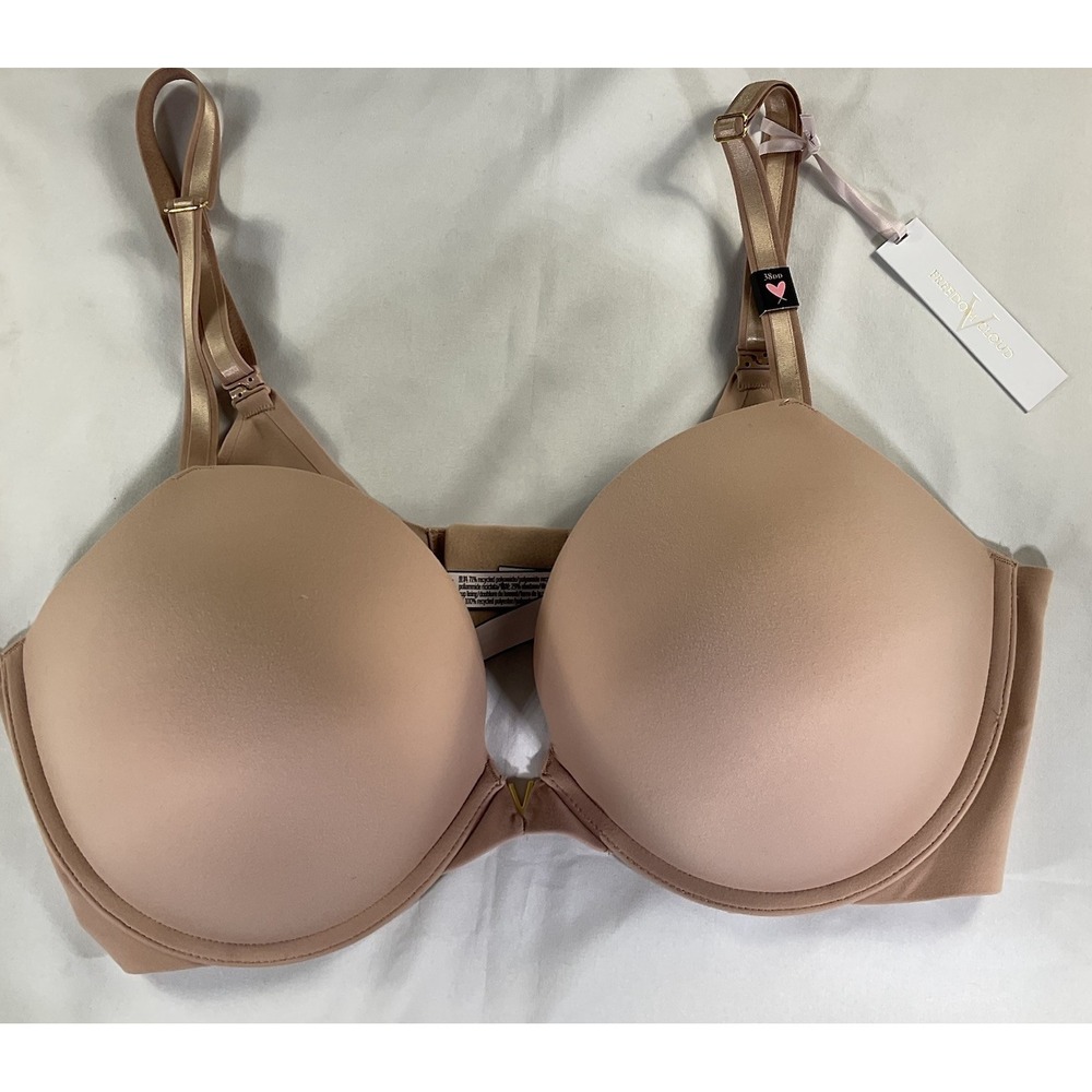Victoria's Secret Freedom Cloud Push Up Bra Beige 38DD NWT 185